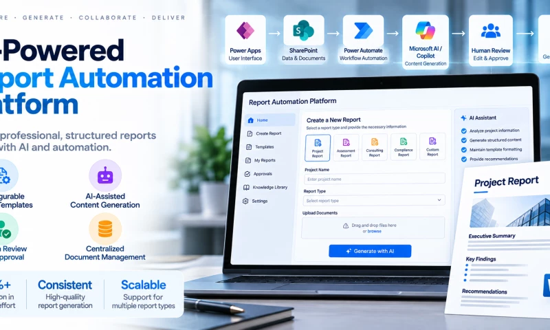 Softree Technology - AI-Powered Configurable Report Automation Platform