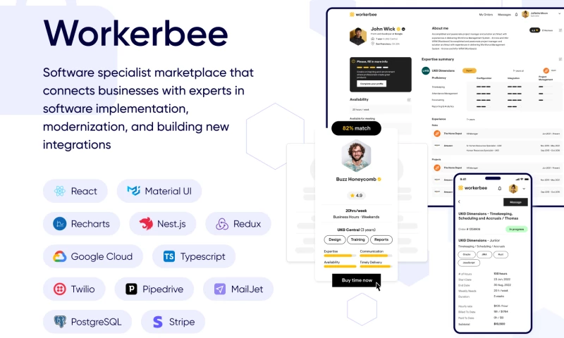 Clockwise Software - Digital marketplace for software consultants