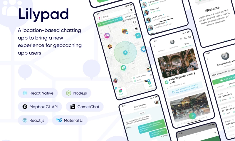 Clockwise Software - Location-based chatting app