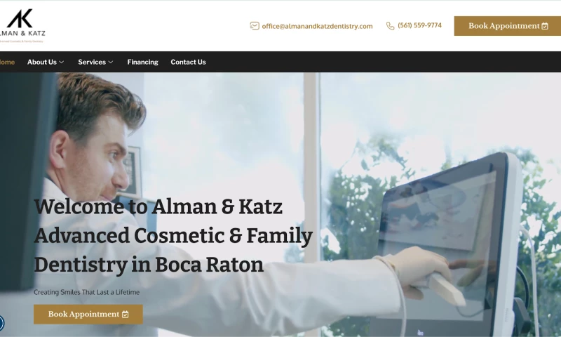 Simple Impact Media - Alman & Katz Web Design and SEO Campaign