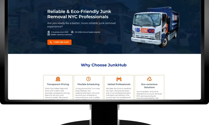 Altometatron Web Solutions - JunkHub Business Website