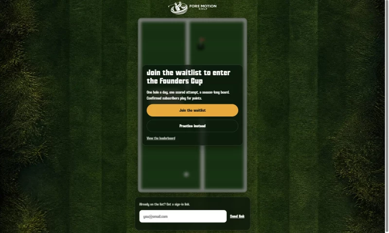 K & A Performance - Fore Motion Golf Website