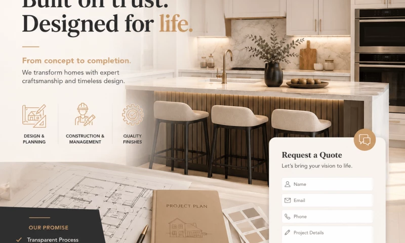 Futuline - AIB Homes Website & Instant Estimate Calculator