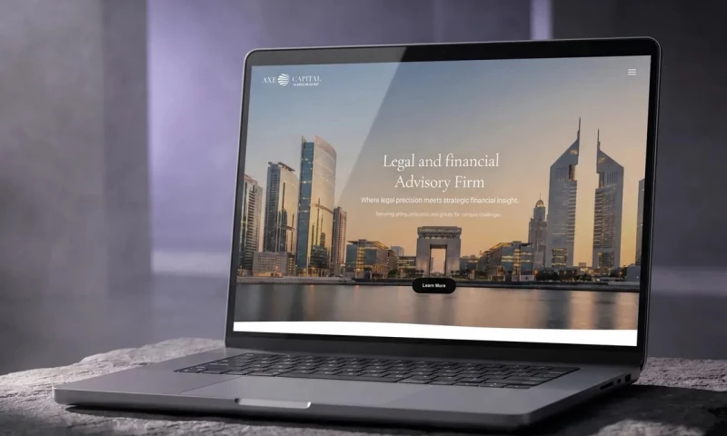 Web Tactics - Axe Capital: Corporate Website for an Investment Firm