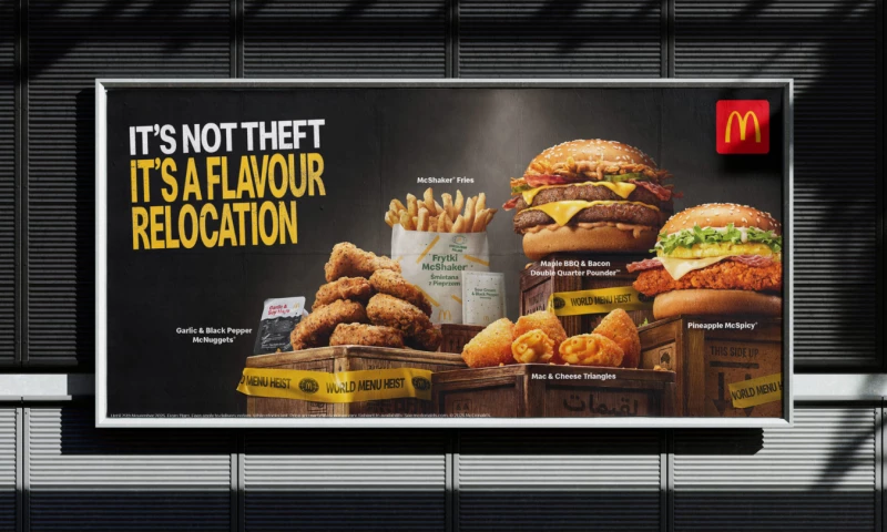 Leo UK - McDonald's UK World Menu Heist