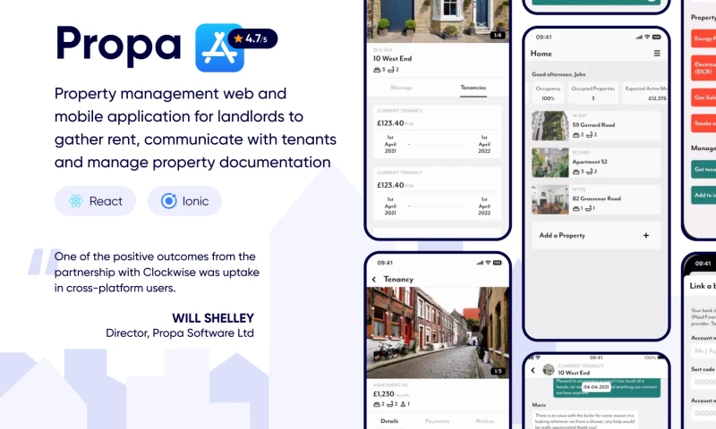 Clockwise Software - Property management platform for landlords