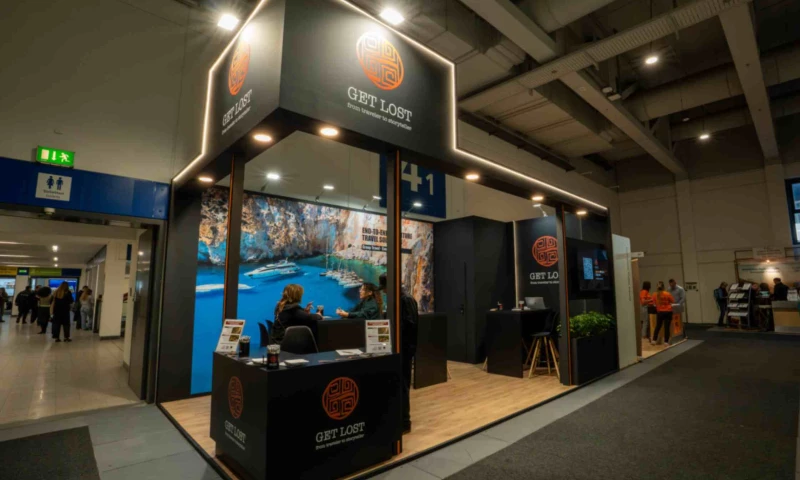 Design Desk - A First ITB Berlin Stand Built to Make a Strong Impression for Get Lost
