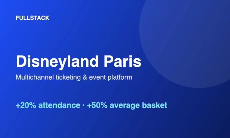 Fullstack - Disneyland Paris Magic Run Weekend: Ticketing & Event Platform
