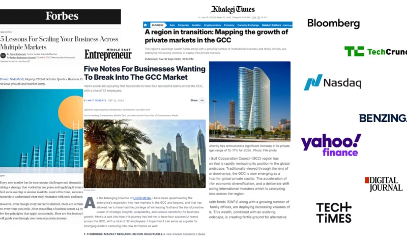OBA PR - Coordinated Multi-Market PR Launch Across the GCC
