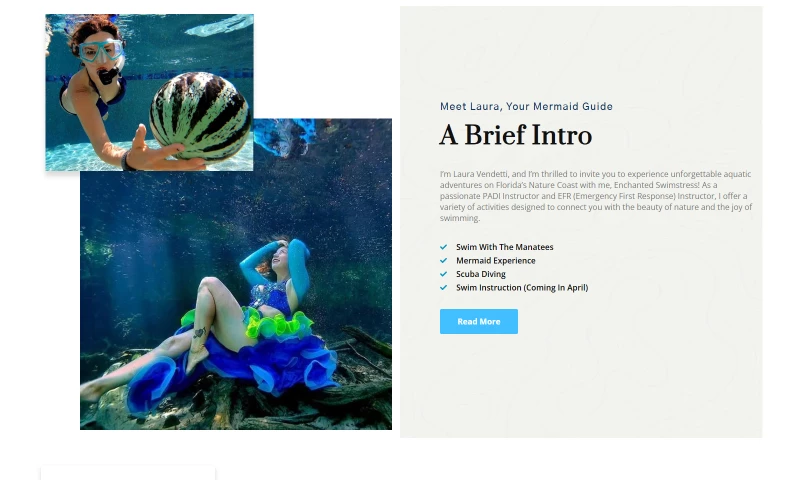 76 Design Solutions - Brand-Led Website for a Crystal River Swimwear Boutique