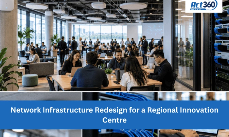 ACT360 Web & IT - Network Infrastructure Redesign for a Regional Innovation Centre