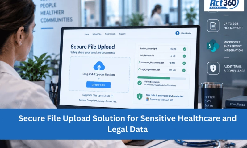 ACT360 Web & IT - Secure File Upload Solution for Healthcare and Legal Data