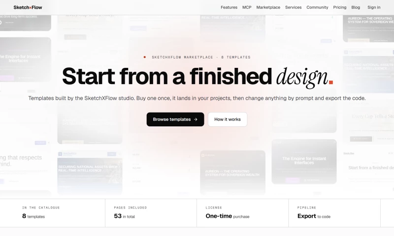 KriyaXlabs - SketchXFlow Template Marketplace