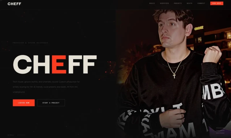 KLVR Web Studio - CHEFF MUSIC