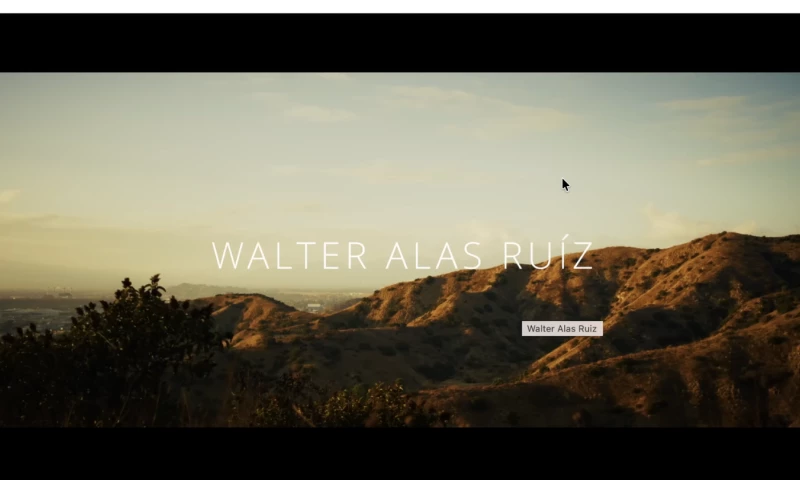 BGM Film - Walter Alas Ruíz - El Camino (Video Oficial)