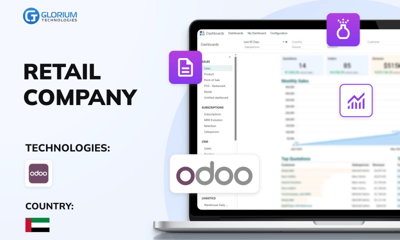 Glorium Technologies - Odoo PoS Integration Helped Cut Stockouts