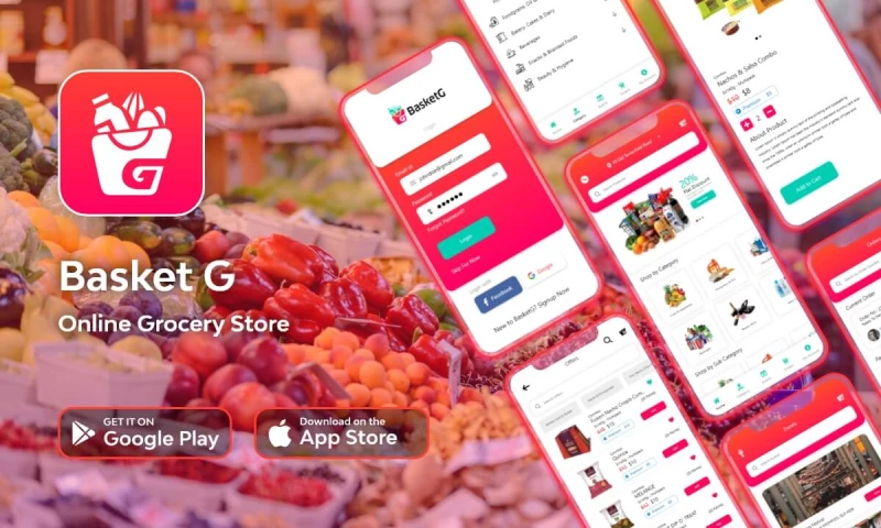 BasketG - Food Delivery App