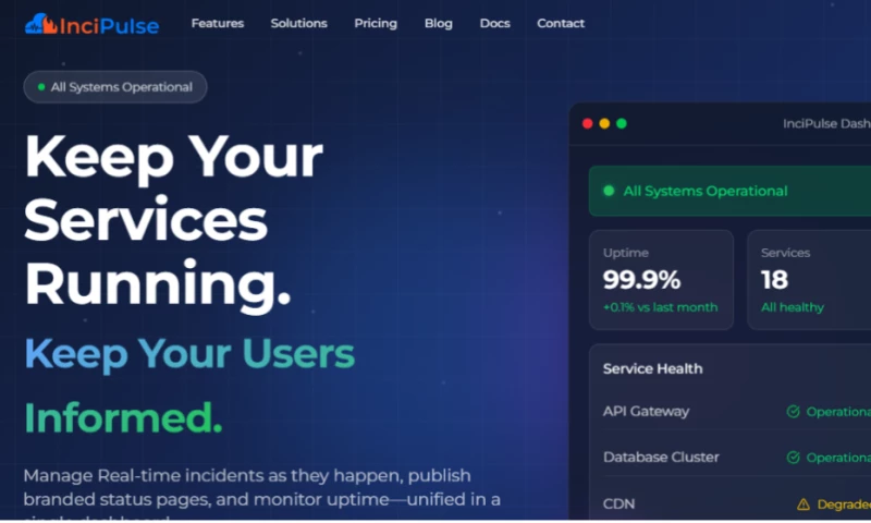iTechOps Cloud Pvt. Ltd. - Incident Management and Data Analytics Solution