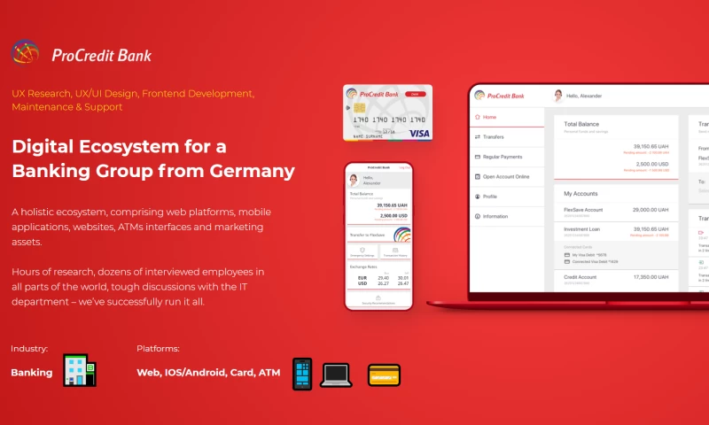 Artkai - Digital Ecosystem for a Banking Group from Germany
