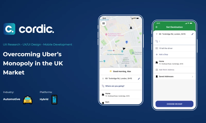 Artkai - Cross-Platform Taxi App For Instant Ride Requests in UK