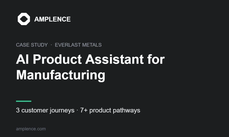 Amplence - AI Product Assistant for Manufacturing