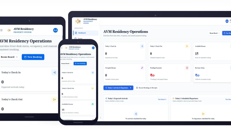 Infovex Technologies - Residency Management System
