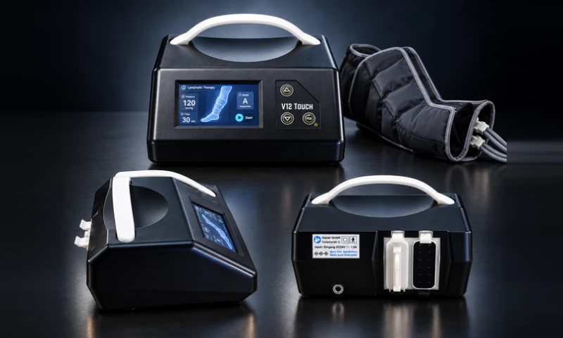 Droid Technologies LLC - Medical Pneumatic Compression Device for Leg