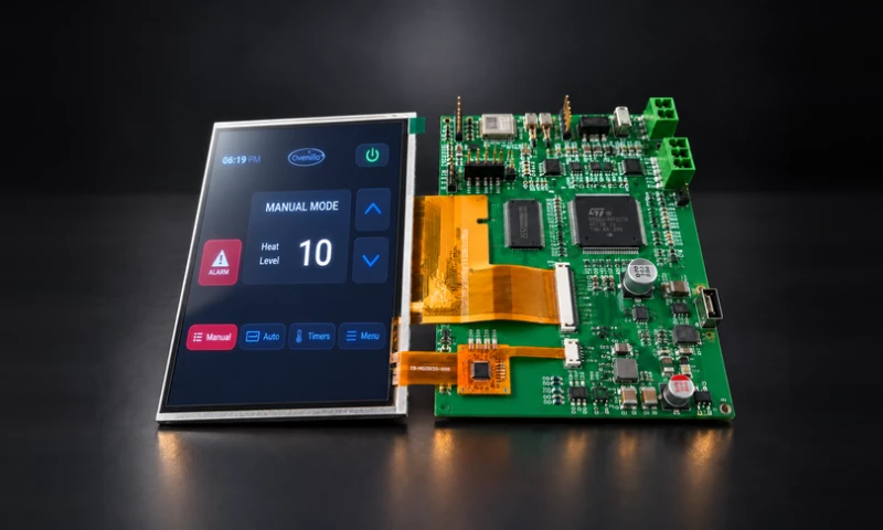 Droid Technologies LLC - Smart Fireplace Heating Controller with Touchscreen