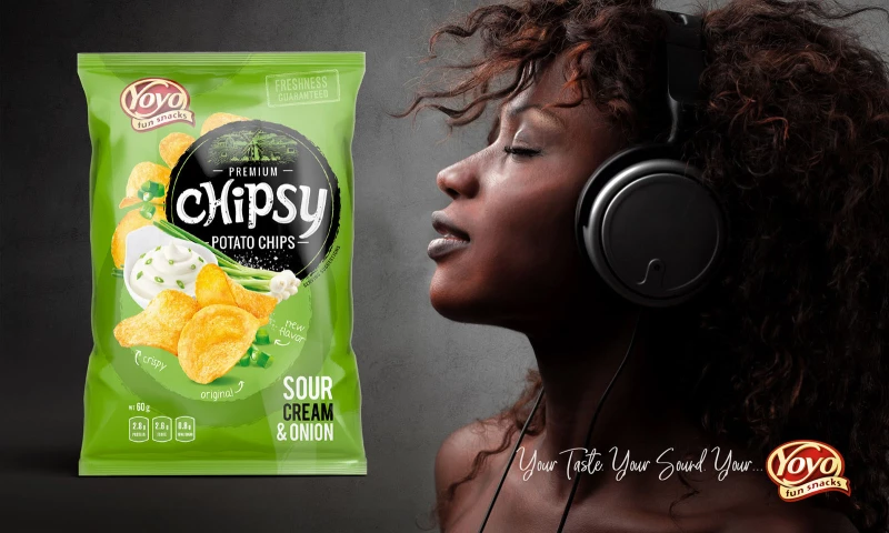 GarryVeda Design Bureau - YoYo Chipsy Potato Chips Packaging System