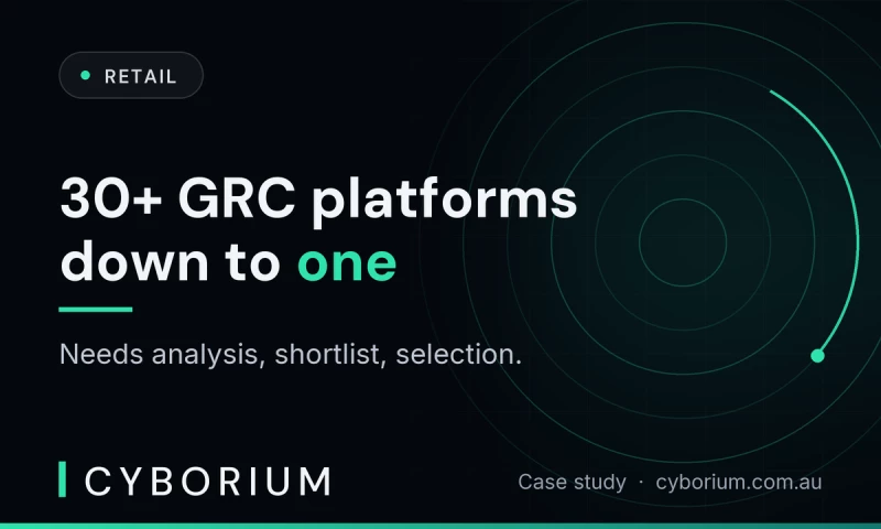 CYBORIUM - GRC platform selection from a market of 30+