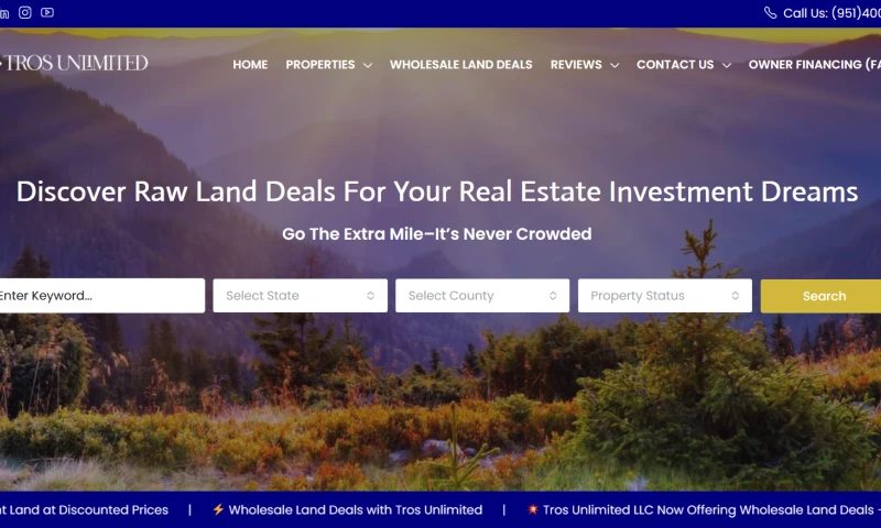 Envascale | Website Design & Development Solution - Website for real estate company
