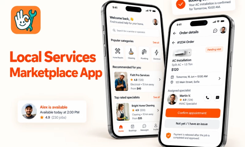 Aionys - MyMaestor: Two-Sided Services Marketplace