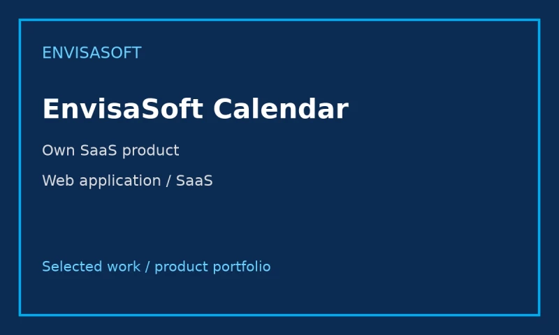 EnvisaSoft - EnvisaSoft Calendar