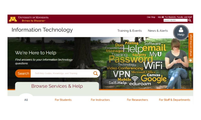 O8 - IT@UMN Services Resource Portal