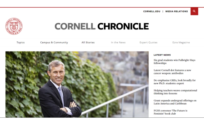 O8 - Cornell Chronicle