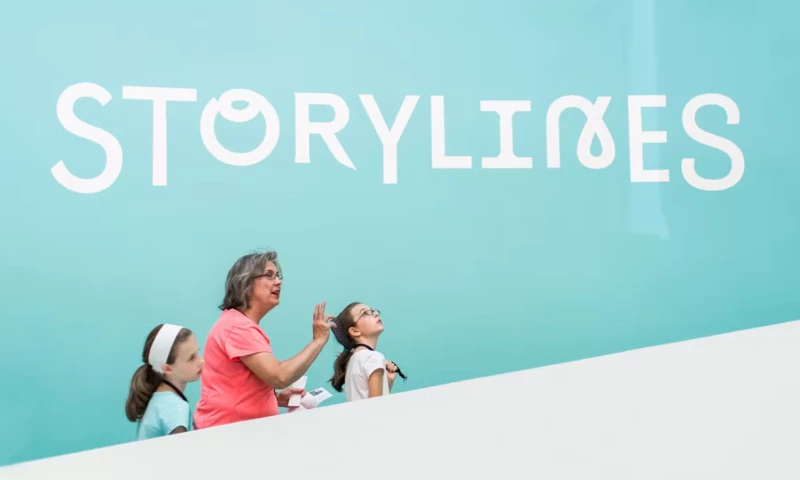 Use All Five - Storylines Exhibition Brand Identity and Microsite