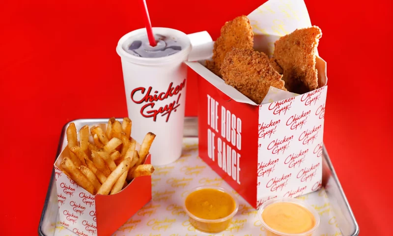 Use All Five - Chicken Guy! Brand Identity and Website Design