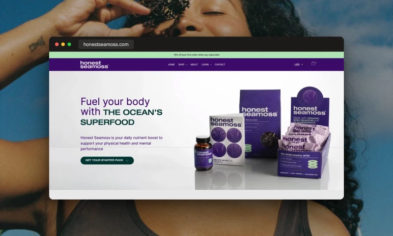 Blinix Solutions - Honest Sea Moss, wellness store built for subscriptions and repeat orders