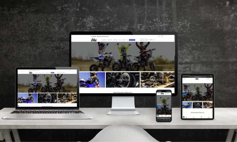 Shell-iT - Bilingual motocross e-shop with 489 products