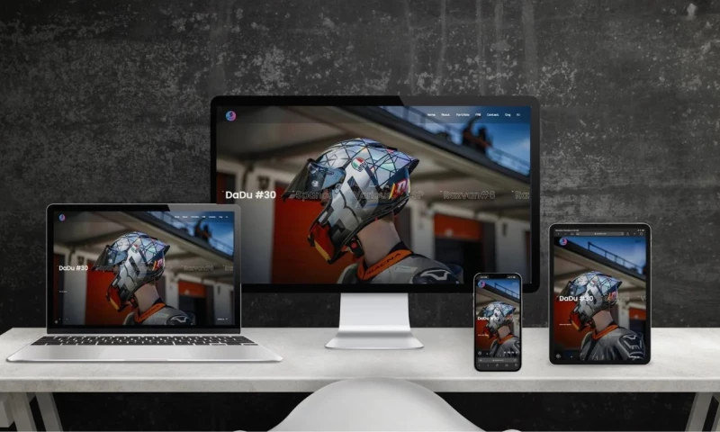 Shell-iT - Website for a custom helmet paint studio
