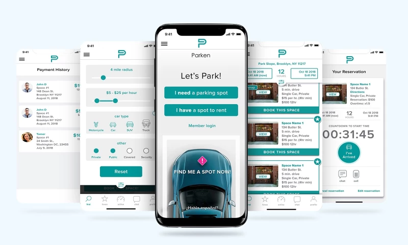 Parking Finder App