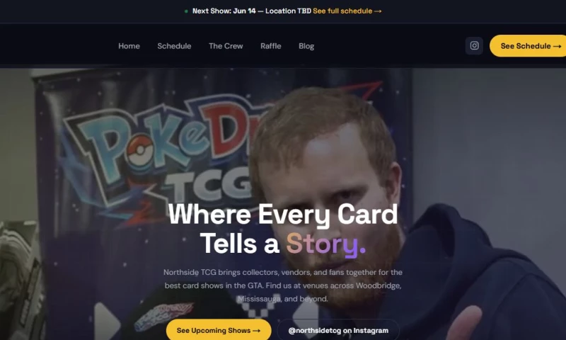 Leonyx AI - Northside TCG website and show raffle system