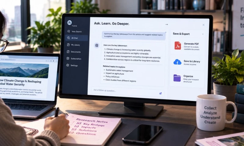 ICANIO Technology - AI-Driven Web Research
