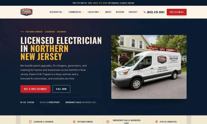 SiteHike - Electrician Website and Local SEO