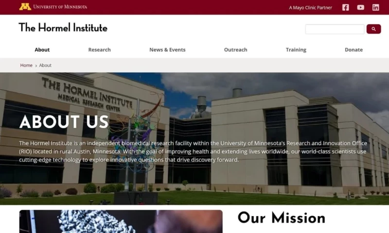 O8 - University of Minnesota Hormel Institute