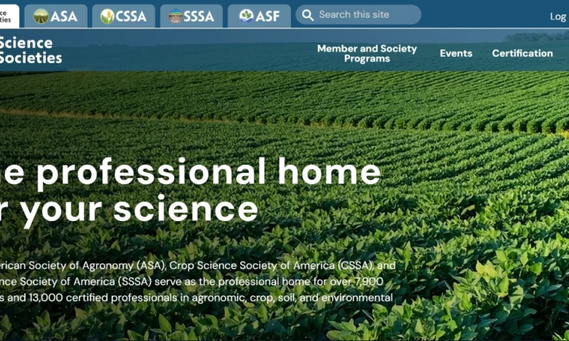 O8 - ACSESS (Alliance of Crop, Soil, and Environmental Science Societies)