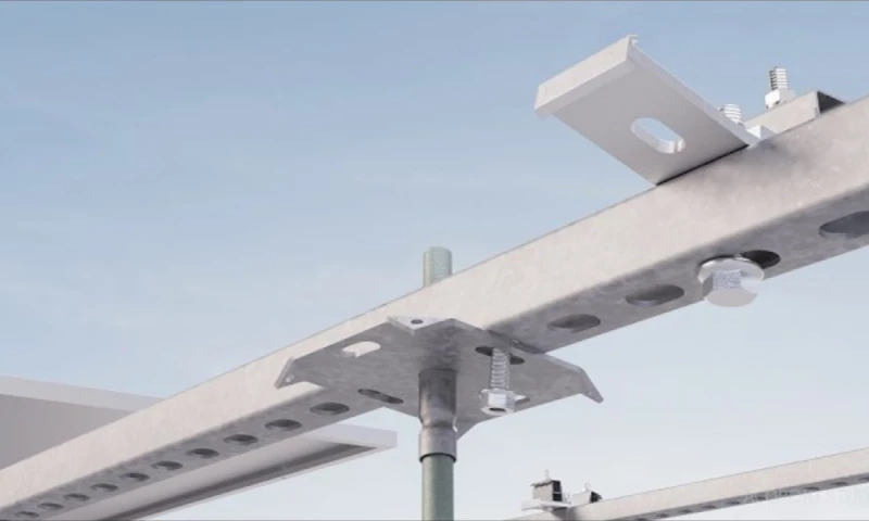 Acoroid Studio - Solar Racking 3D Assembly Animation