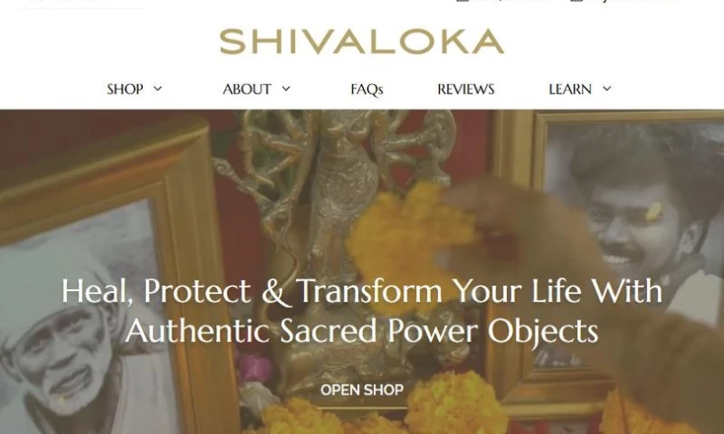 Mettevo Digital Agency - E-Commerce Store Design for Shivaloka