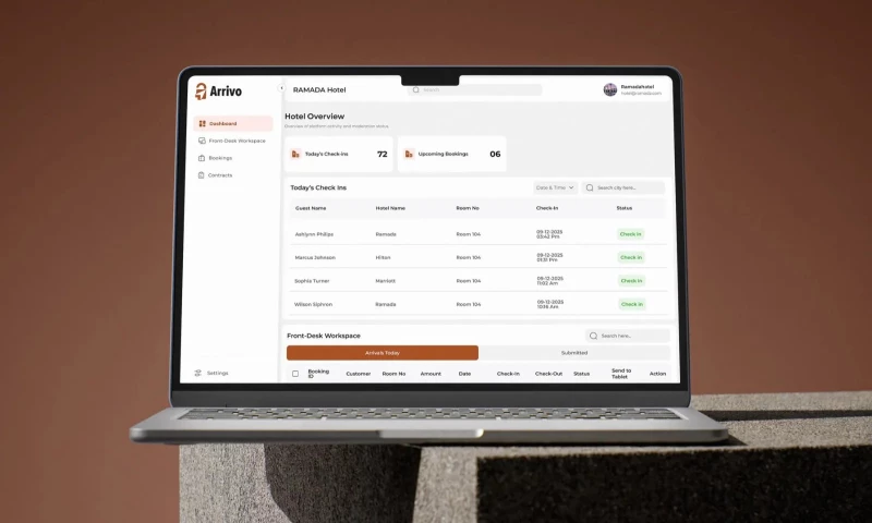 Whetstonez Technologies - Arrivo: A Digital Check-In Platform for Hotels