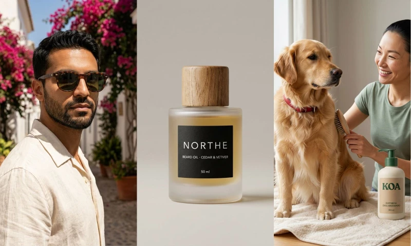 Prompt&Pixel - AI models for product ads: KESTREL, NORTHE, KOA (concept)
